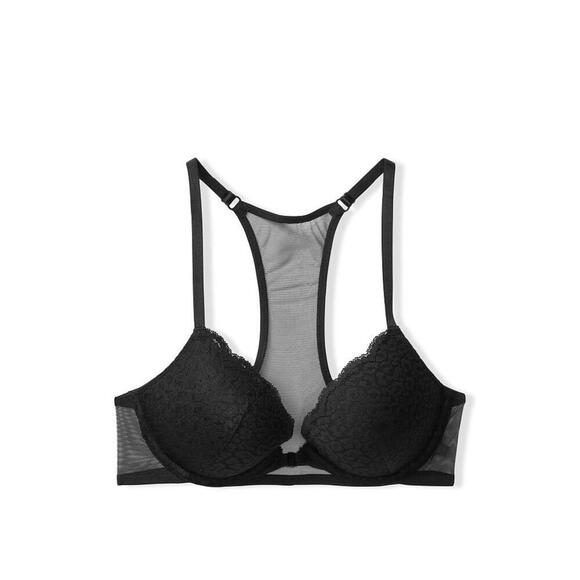 Victoria's Secret Sexy Tee Push-Up Racerback Bra Size 32 C - Picture 3 of 3